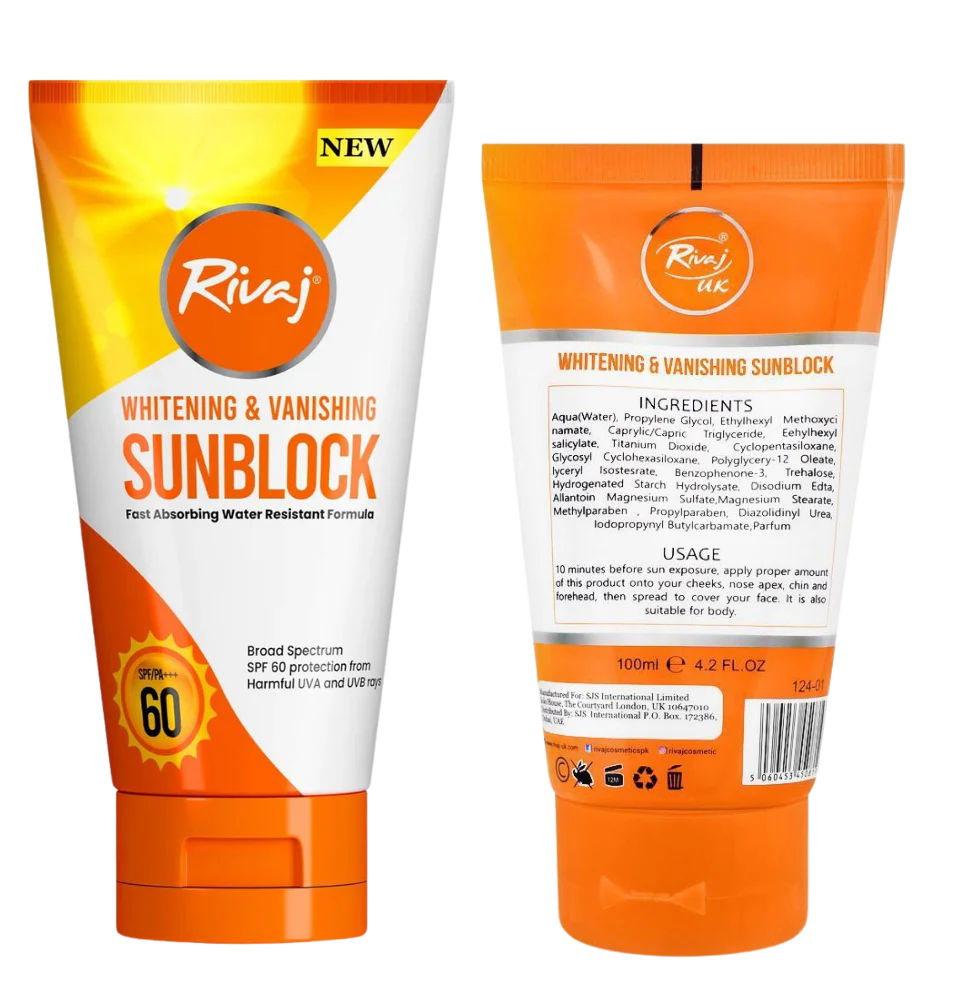 Rivaj Whitening & Vanishing Sunblock