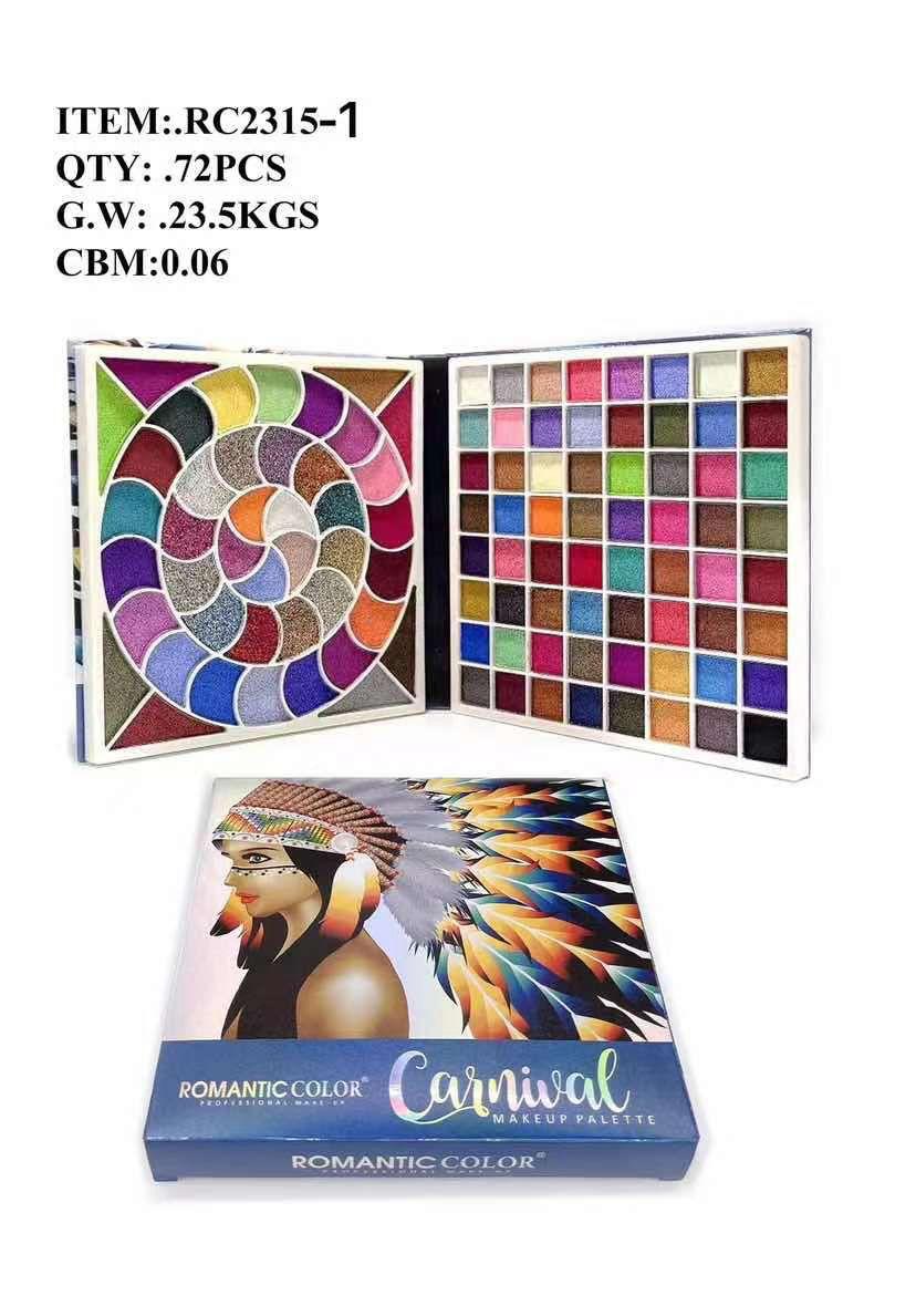 ROMANTIC COLOR CARNIVAL eyeshadow book