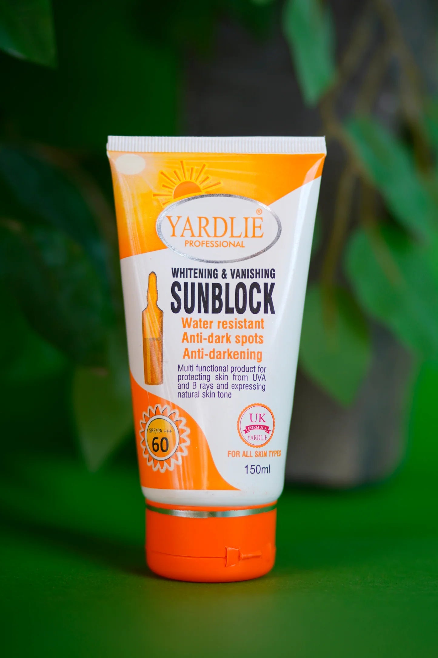 Yardlie Professional Sunblock UK Based Gel Formula
