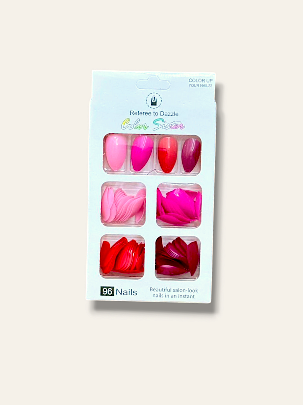 Color Sister 96 Nails set