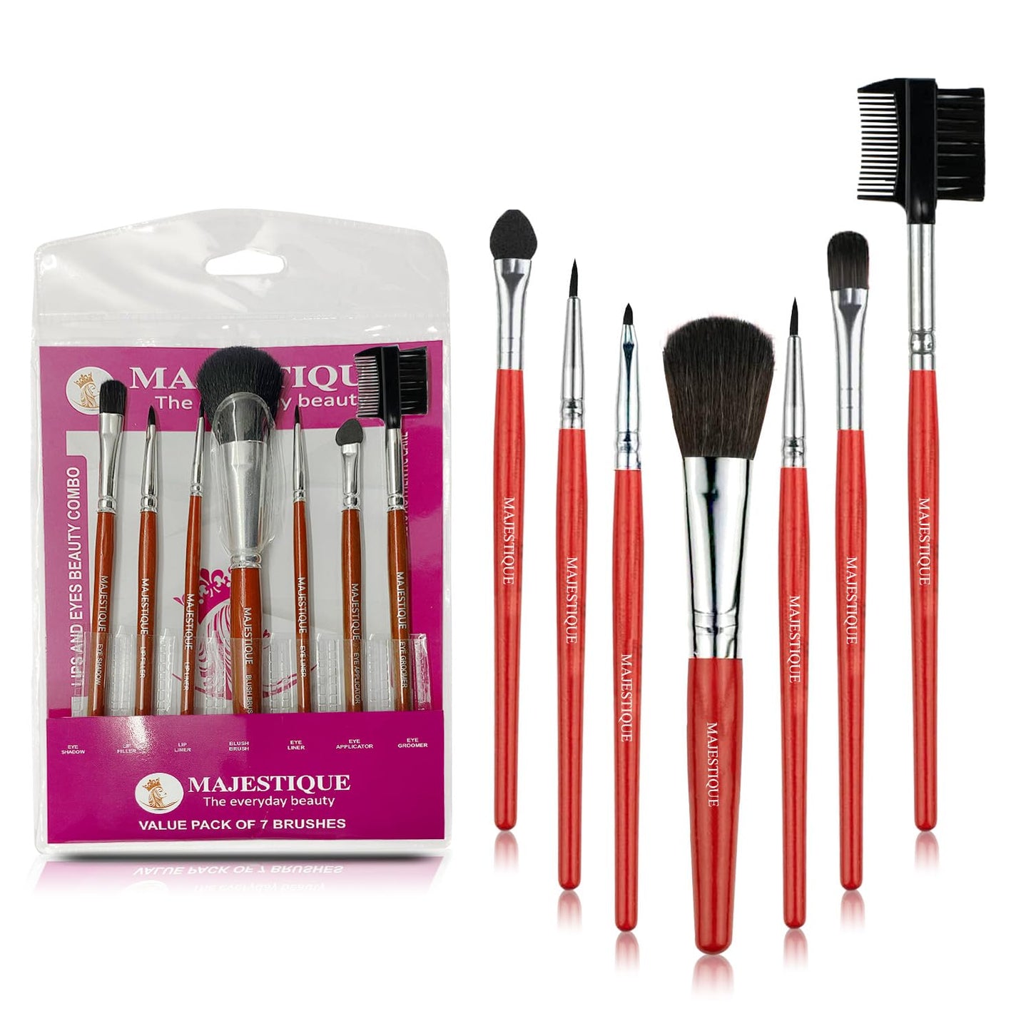 7Pcs Makeup Brush Kit
