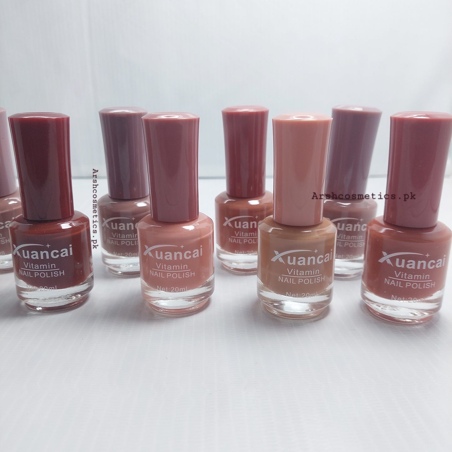 Xuancai Nail Polish Set - 12 Vibrant Colors for Summer