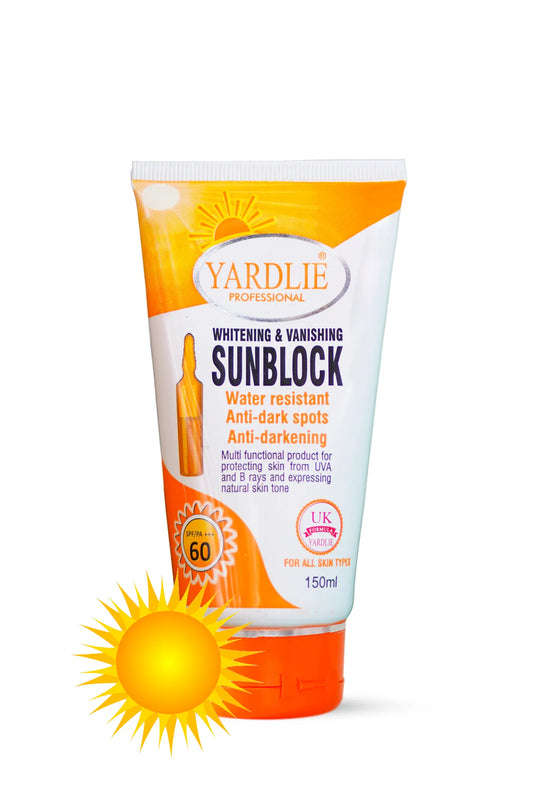 Yardlie Professional Sunblock UK Based Gel Formula